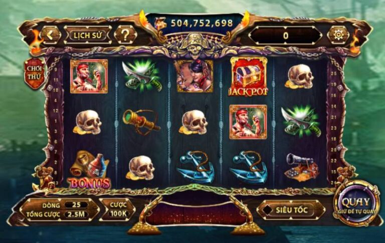 Pirate King - Jackpot Lớn, Nổ Hũ Đỉnh Cao Với Chủ Đề Cướp Biển 2 Pirate King Có Gì Khác Biệt?