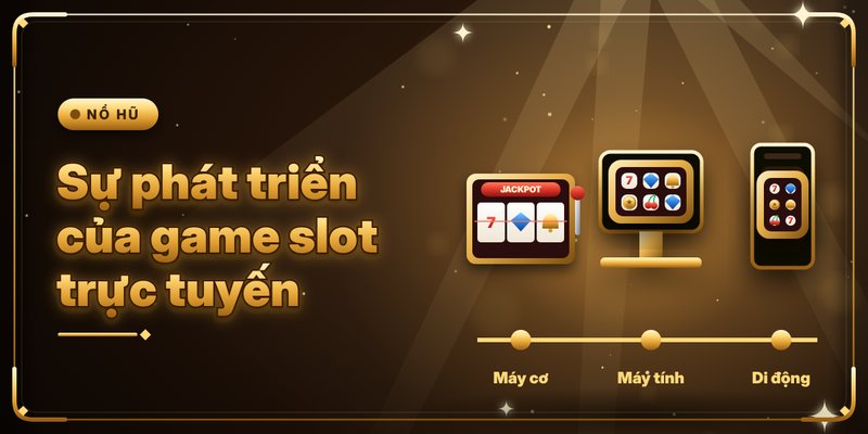 Game Slot Trực Tuyến - Top 4 Siêu Phẩm Kinh Điển Nhất 2 Sự phát triển của game slot trực tuyến