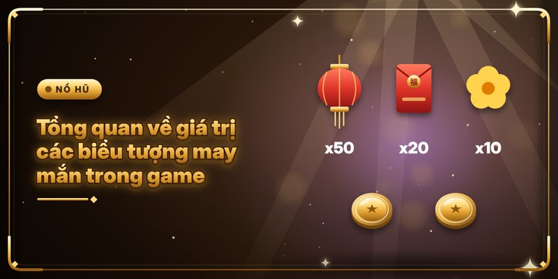 Tổng quan về giá trị các biểu tượng may mắn trong game 